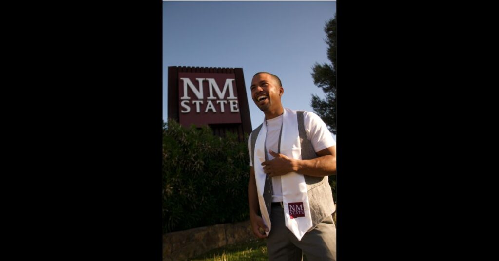 New Mexico State university graduation picture, full of you
