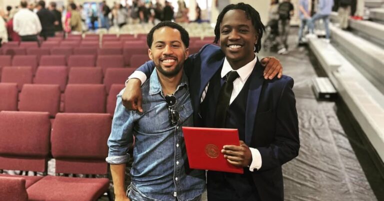 celebrating friend graduating college in kansas