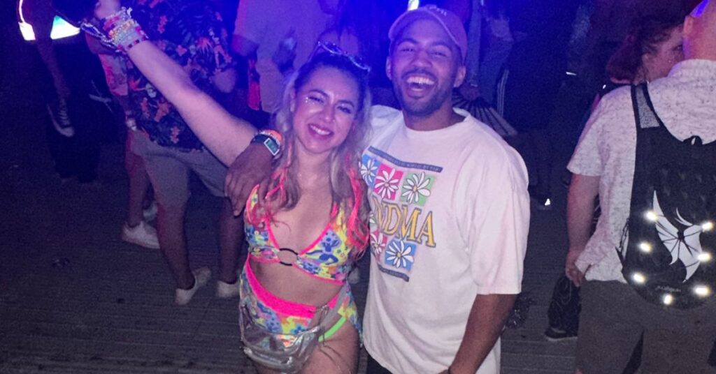 chicago music festival with friend