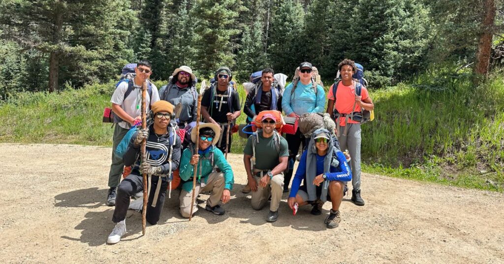 pre-trip crew and gear