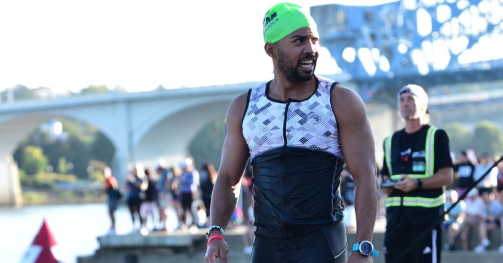 ironman 2025 Chattanooga out of water